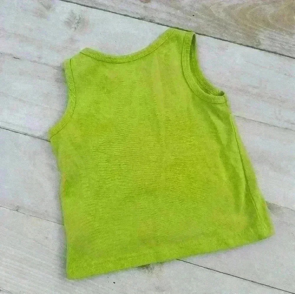 Kidgets Girls Toddler Hello Sunshine Rainbow Graphics Tank Top Size 2T Green - Picture 4 of 4